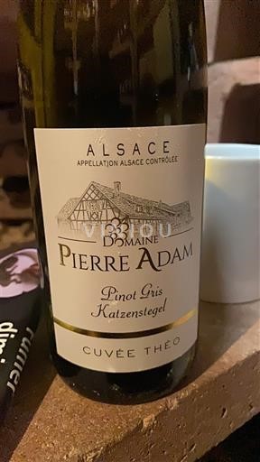 Alsace Domaine Pierre Adam Théo 2020