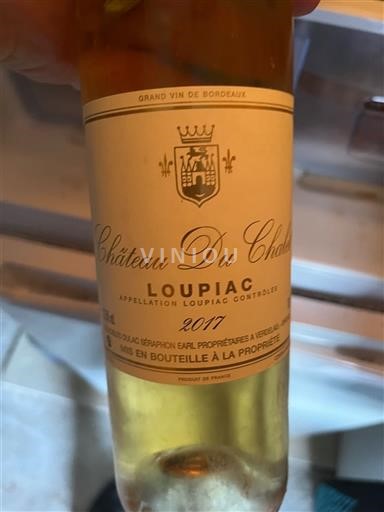 Bordeaux Loupiac Château Chatel 2017