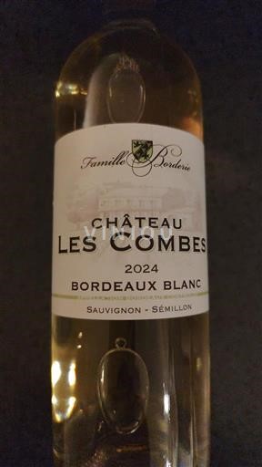 Bordeaux Bordeaux blanc Château Les Combes 2024