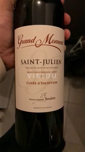 Bordeaux Saint-Julien Maison Johanes Boubée Grand Moment d'Exception 2023