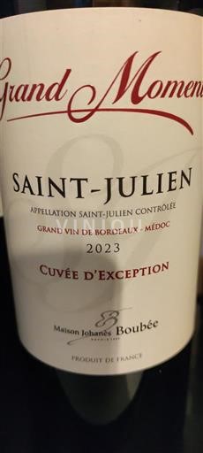 Bordeaux Saint-Julien Maison Johanes Boubée Grand Moment d'Exception 2023