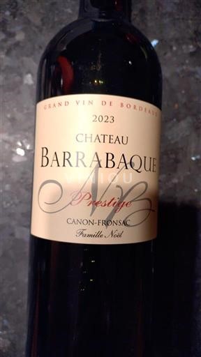 Bordeaux Canon-Fronsac Château Barrabaque Prestige 2023