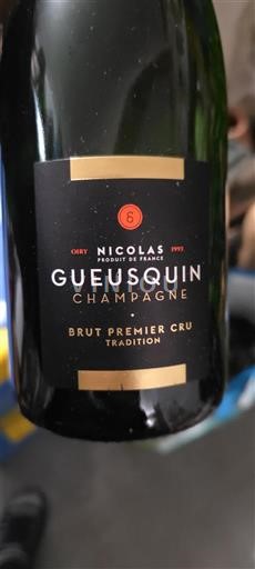 Champagne Nicolas Gueusquin Premier cru Brut Tradition Non-Vintage