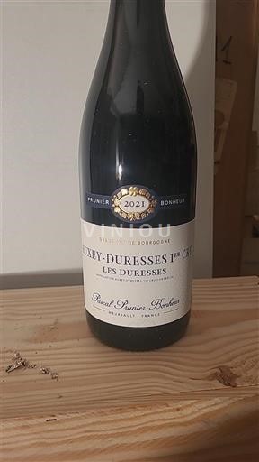 Bourgondië Auxey-Duresses Premier Cru Prunier Bonheur Les Duresses 2021