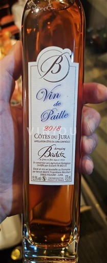 Jura Côtes-du-jura Domaine Badoz Vin de Paille 2018