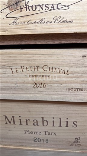 Bordeaux Bordeaux blanc Le Petit Cheval 2016