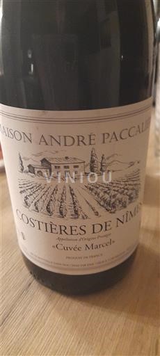 Rhône Valley Costières de Nîmes Maison André Paccalet Marcel Non-Vintage