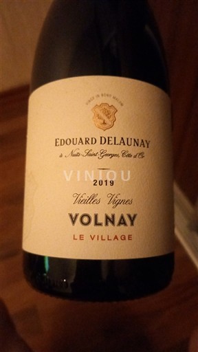 Bourgondië Volnay Edouard Delaunay Vieilles Vignes Le Village 2019