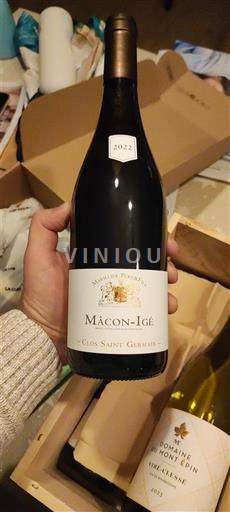 Burgundi Mâcon ja Mâcon-kylät Maison François Martenot Clos Saint Germain 2022
