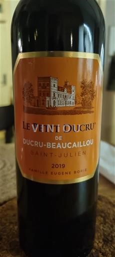 Bordeaux Saint-Julien Ducru-Beaucaillou Le Petit Ducru 2019