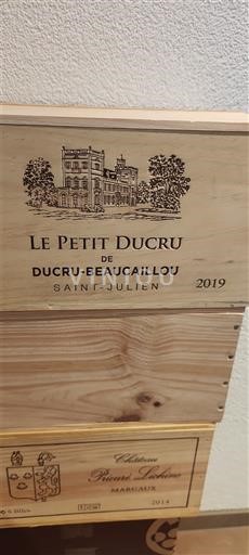 Bordeaux Saint-Julien Ducru-Beaucaillou Le Petit Ducru 2019
