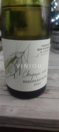 Beaujolais Nespecifikováno Terroir des Pierres Dorées Chrysope rare 2022