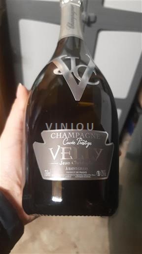 Šumivá vína Blanc brut Cuvée Prestige Veithey Jean Non millésimé Francie Champagne Šampanské AOC