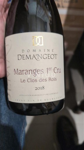 Burgundy Unspecified Premier Cru Domaine Mangeot Le Clos des Rois 2018