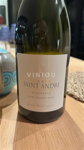 Dolina Loare Fiefs Vendéens Domaine Mourat Clos Saint André - Monopole 2021