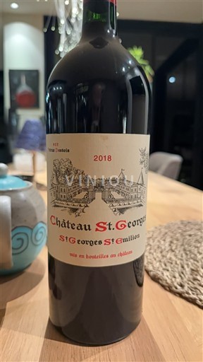 Bordéus Saint-Georges-Saint-Émilion Château St. Georges 2018