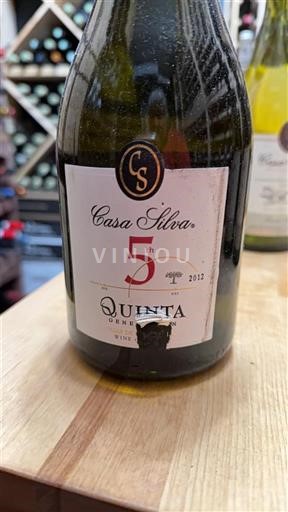 Rapel-dalen Colchagua Valley Casa Silva 5th Quinta Generación 2012