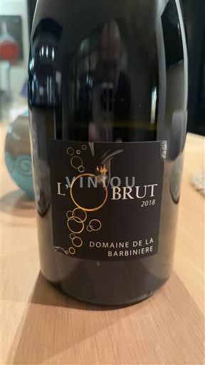Dolina Loare Fiefs Vendéens Domaine La Barbinière L'Obrut 2018