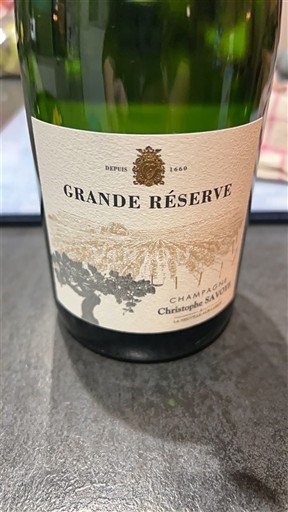 Šumivá vína Blanc brut Grande Réserve Christophe Savoye Non millésimé Francie Champagne Šampanské AOC