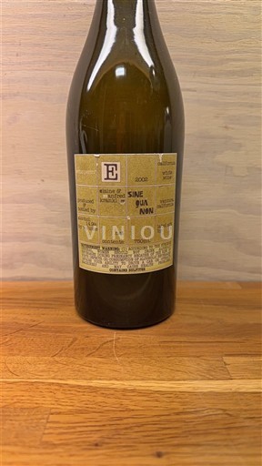 Vùng trồng nho được cấp phép California Không được chỉ định Sine Qua Non Whisperin’ 2002