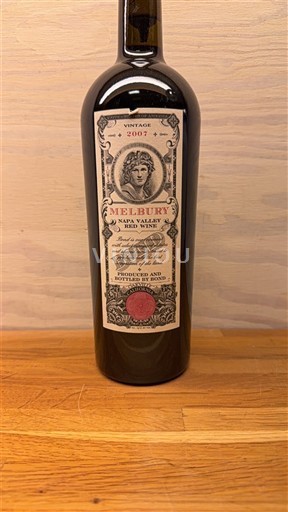 Каліфорнійські AVA Напа Валлі Melbury 2007