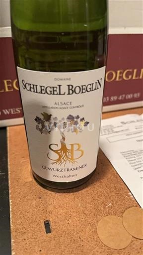 Alsace Schlegel Boeglin Westhalten 2023