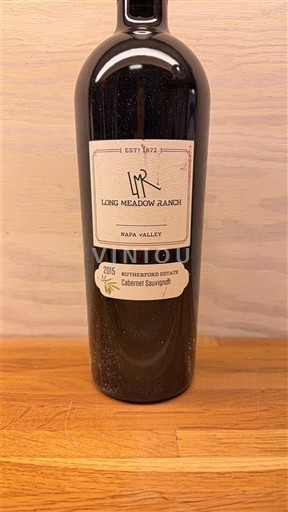 Vùng trồng nho được cấp phép California Napa Valley Long Meadow Ranch Rutherford Estate Cabernet Sauvignon 2015