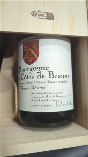 Burgundy Not Specified Vignerons des Monts de Bourgogne Grande Réserve 2022