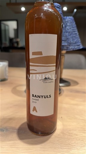 Roussillon Banyuls Clos Castell Ambré 2019