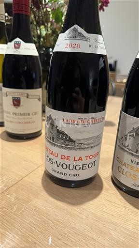 Bourgondië Clos-de-vougeot Grand Cru Château La Tour 2020
