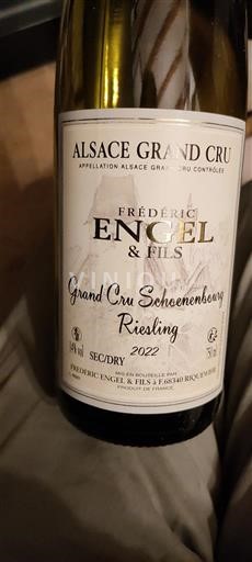 Alsace Grand Cru Frédéric Engel & Fils Grand Cru Schoenenbourg Riesling 2022