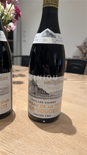 Burgundsko Clos-de-vougeot Grand Cru Château La Tour Vieilles Vignes 2021