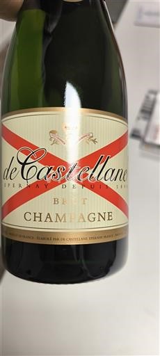 Šumivá vína Blanc brut Brut De Castellane Non millésimé Francie Champagne Šampanské AOC