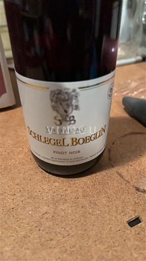Alsace Pinot noir Schlegel Boeglin 2024