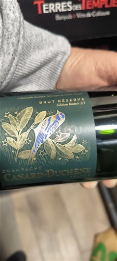 Champagne Canard-Duchêne Brut Réserve Édition limitée 2/3 Niet-geïntegreerd