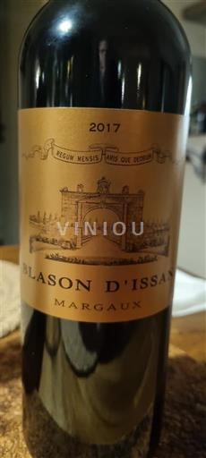 Bordeaux Margaux Château Issan Blason d'Issan 2017