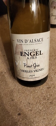 Alsace Frédéric Engel & Fils Pinot Gris Vieilles Vignes 2024