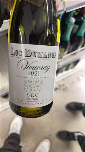 Loire Valley Vouvray Luc Dumance 2021