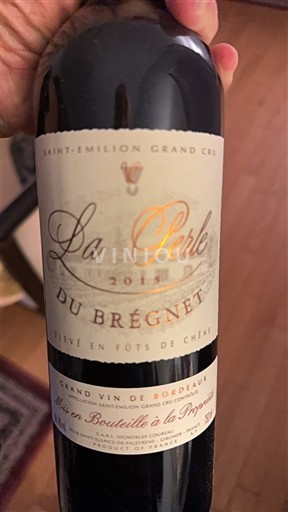 Bordeaux Saint-Émilion Grand Cru La Perle du Brégnet 2015