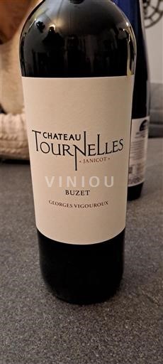 Rượu vang Rouge sec Château Tournelles Non millésimé Pháp Tây Nam Buzet AOC