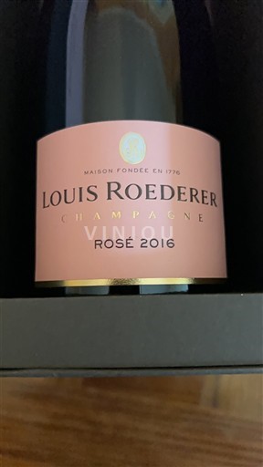 Champagne Champagner Louis Roederer Rosé 2016