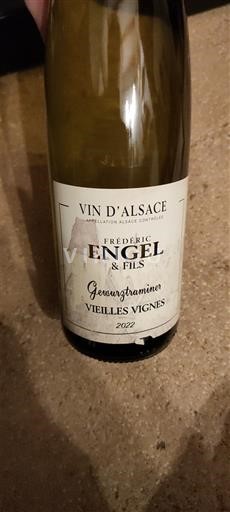 Alsace Frédéric Engel & Fils Gewurztraminer Vieilles Vignes 2022