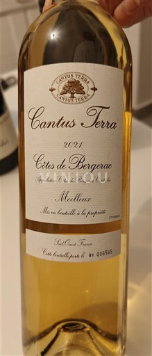 Sud-Ouest Côtes-de-bergerac Cantus Terra 2021