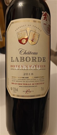Burdeos Bordeaux superior Château Laborde 2018
