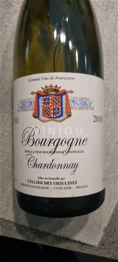 Burgundi Bourgogne Cellier des Ursulines 2010