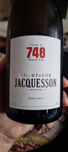 Champaña Champán Jacquesson 748 2020