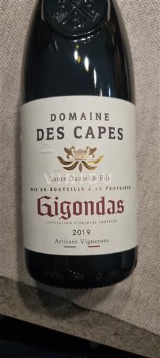 Thung lũng Rhône Gigondas Domaine S Capes 2019