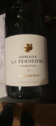 Rhônedalen Vacqueyras Domaine La Perdrière 2023