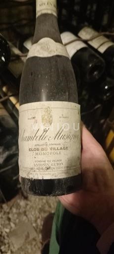 Bourgondië Chambolle-Musigny Antonin Guyon Clos du Village Monopole 2000