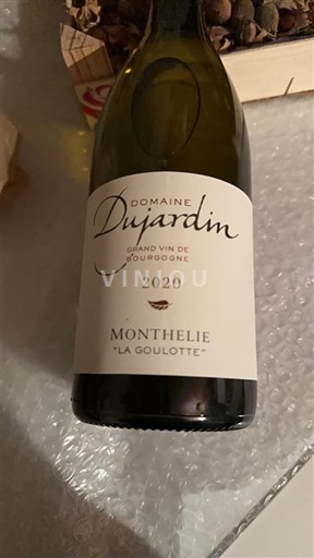 Burgundy Monthélie Domaine Jardin La Goulotte 2020